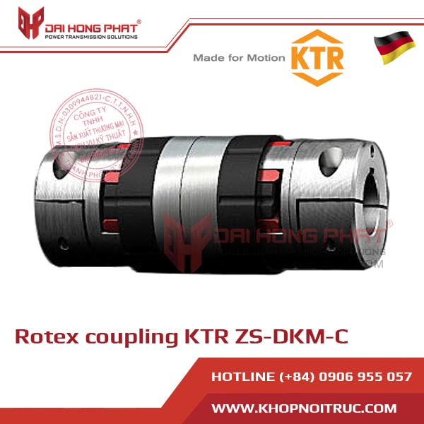 KHỚP NỐI TRỤC KTR ROTEX ZS-DKM-C - ROTEX COUPLING