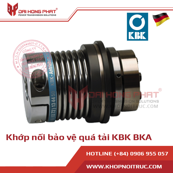 TORQUE LIMITERS WITH METAL BELLOWS BKA