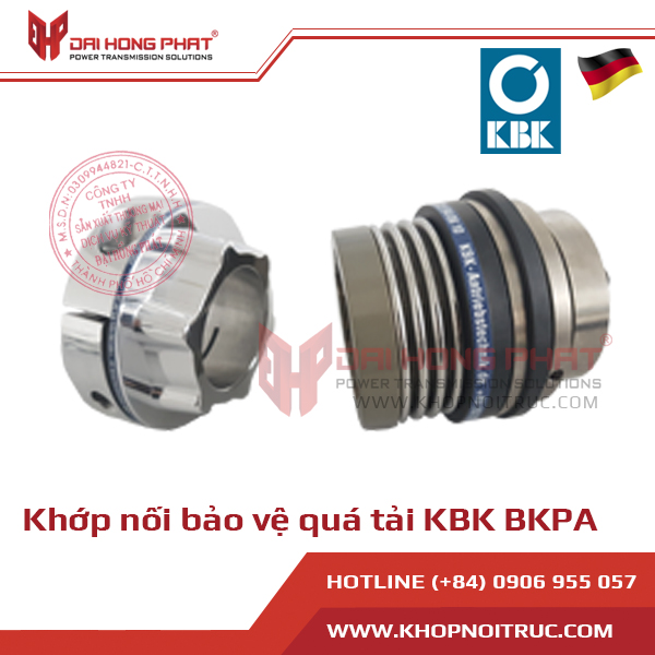 TORQUE LIMITERS WITH METAL BELLOWS BKPA