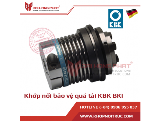 Torque Limiters with Metal Bellows BKI