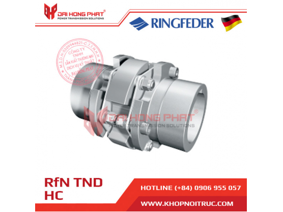 Khớp nối đĩa đàn hồi Ringfeder TND Series HC