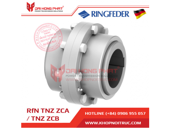 Ringfeder Gear couplings TNZ ZCA / ZCB