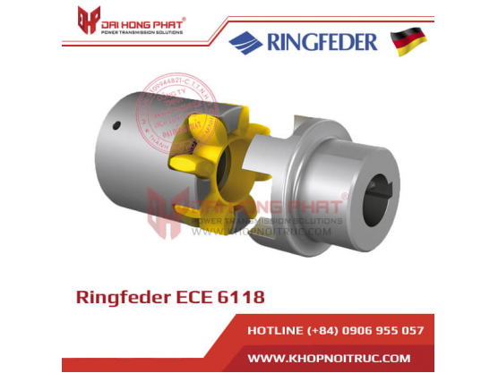 Khớp nối trục vỏ nhôm Ringfeder ECE 6118