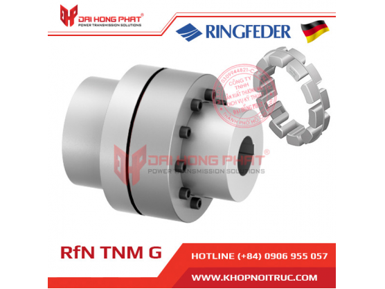 Ringfeder Flexible Jaw Coupling Nor-Mex G (TNM G)