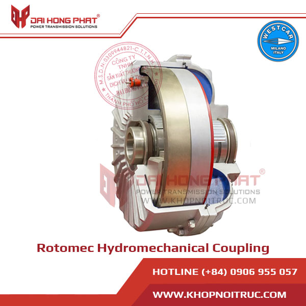 Khớp nối thủy lực Westcar Rotomec 