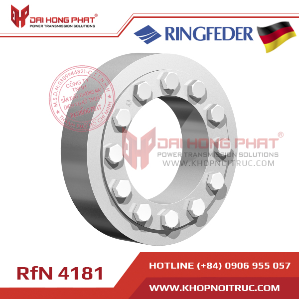Shrink Disc - Thiết bị khóa trục côn Ringfeder RfN 4181