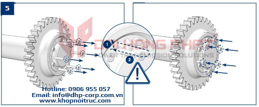 Khớp khóa trục côn Ringfeder RfN 7004