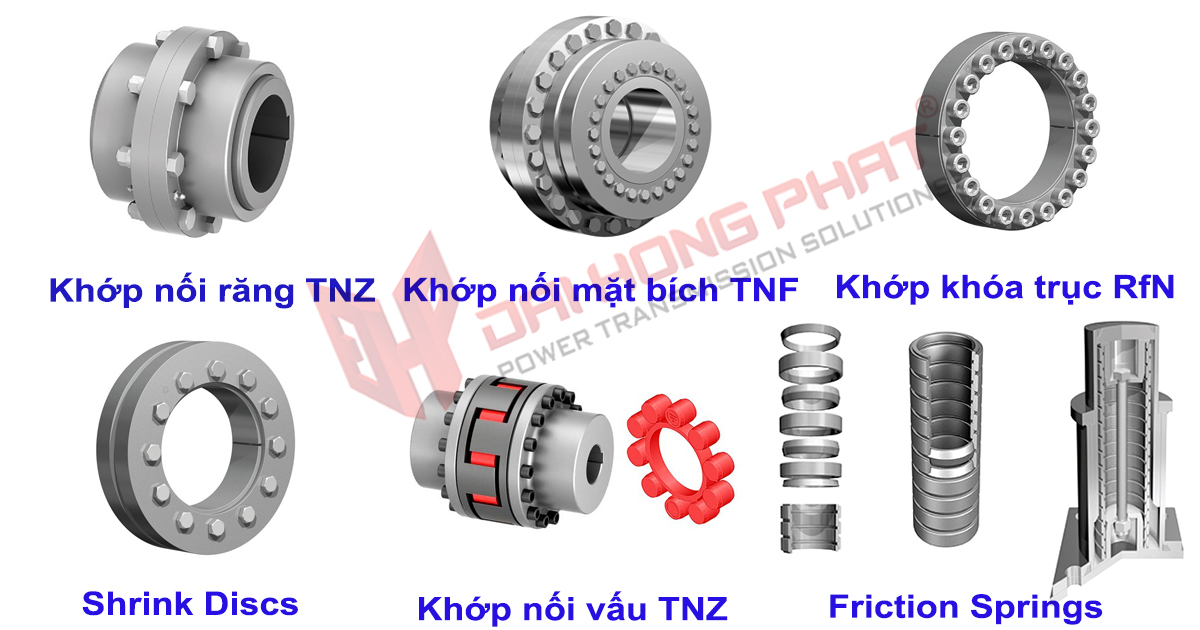 khớp nối trục Ringfeder