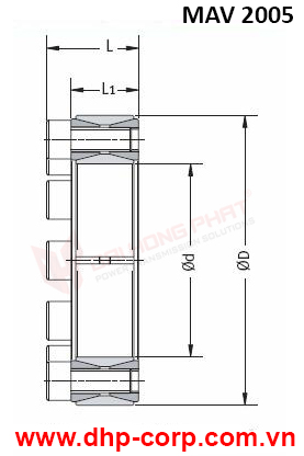 Khớp khóa trục MAV 2005