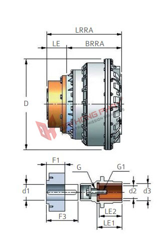 Khớp nối thủy lực Henfel HLE-RRA