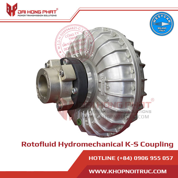 Khớp nối thủy lực Westcar Rotofluid K-S