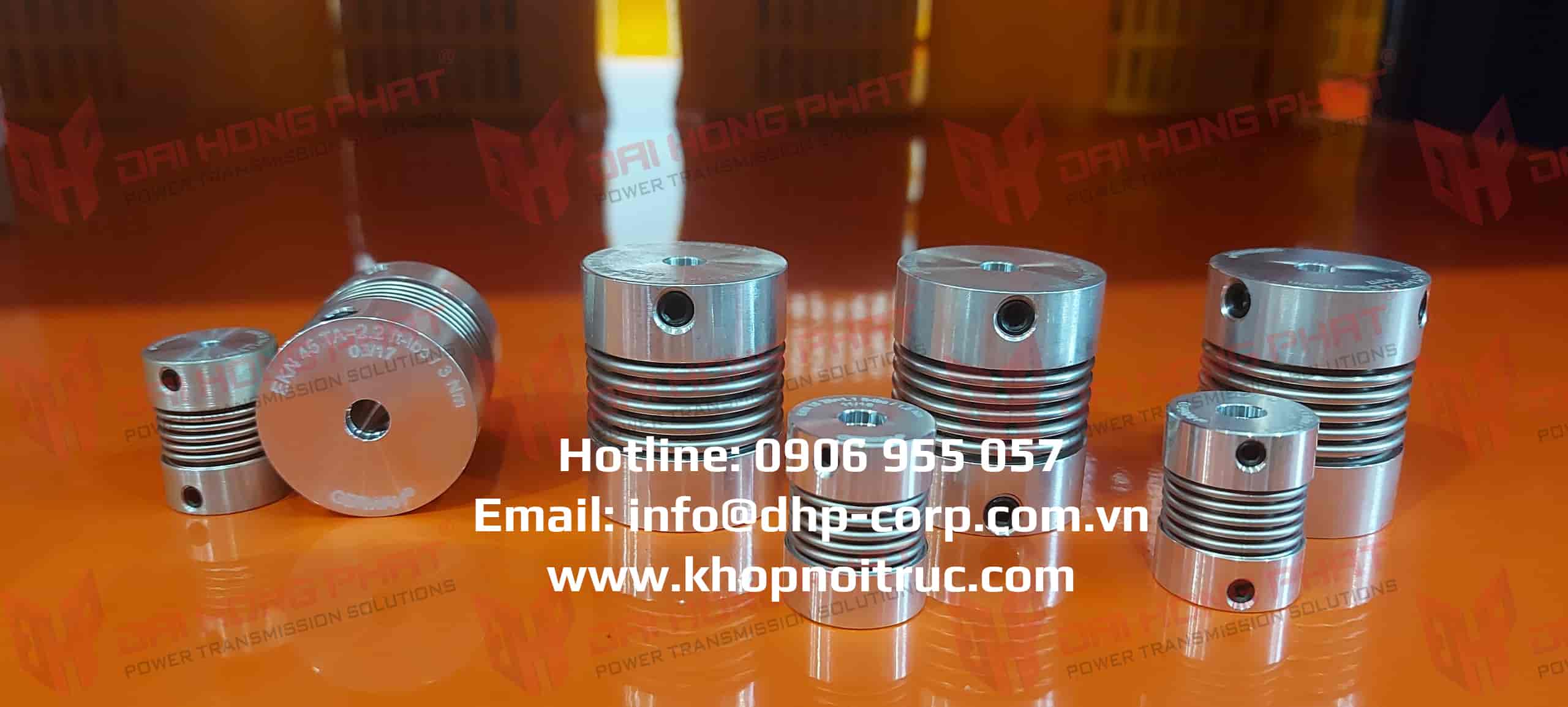 Khớp nối lò xo dùng cho encoder GWB Ringfeder