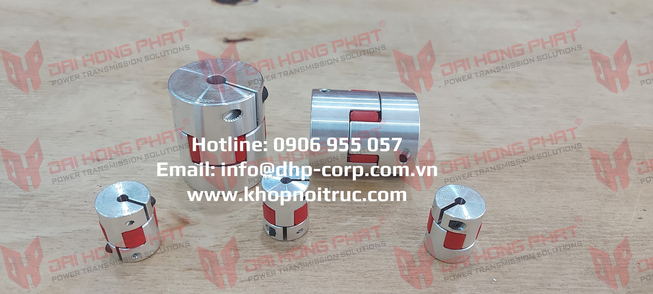 Khớp nối trục servo GWE Ringfeder Đại Hồng Phát