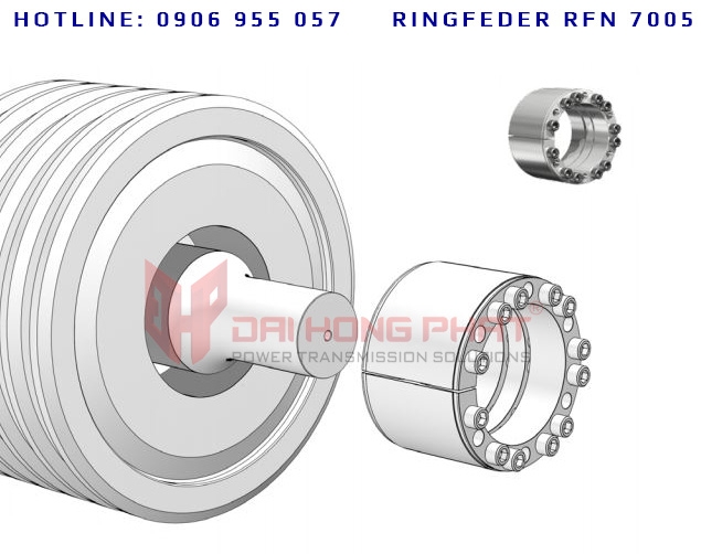 Khớp khóa trục côn Ringfeder RfN 7005 