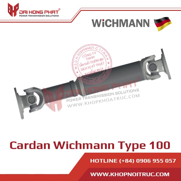 WICHMANN UNIVERSAL JOINT SHAFTS COUPLINGS TYPE 100