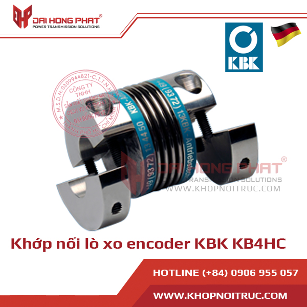 KHỚP NỐI LÒ XO ENCODER KBK KB4HC