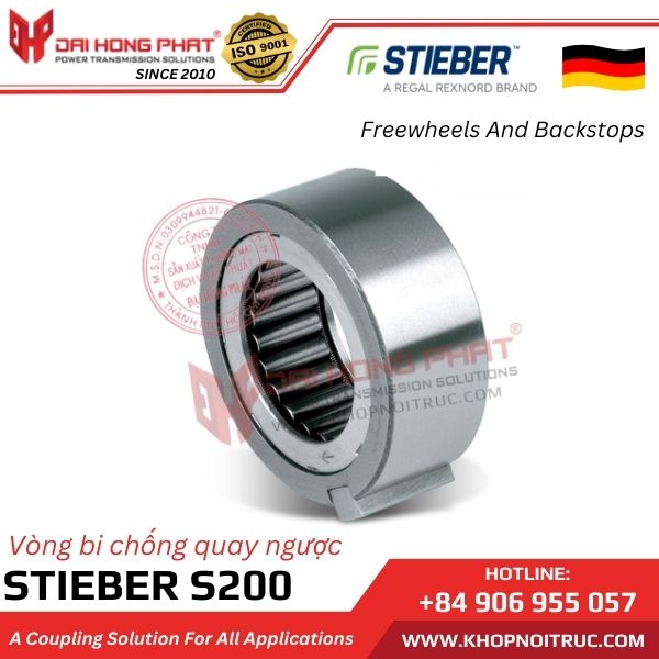 BUILT IN FREEWHEEL STIEBER S200