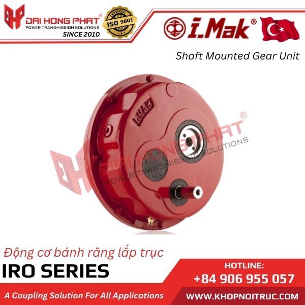 HỘP GIẢM TỐC CHO TRẠM TRỘN BETONG IMAK IRO SERIES