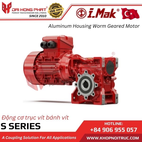 ĐỘNG CƠ TRỤC VÍT BÁNH VÍT IMAK S SERIES