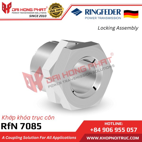 RINGFEDER CENTRAL LOCK NUT RFN 7085