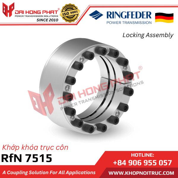 KHỚP KHÓA TRỤC RINGFEDER RFN 7515