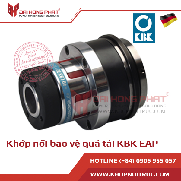 SAFETY COUPLING WITH SERVO INSERTS KBK EAP