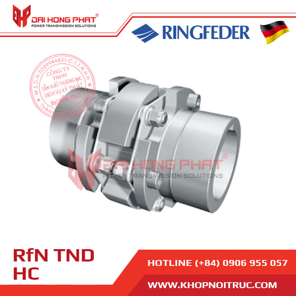 KHỚP NỐI ĐĨA ĐÀN HỒI RINGFEDER TND SERIES HC