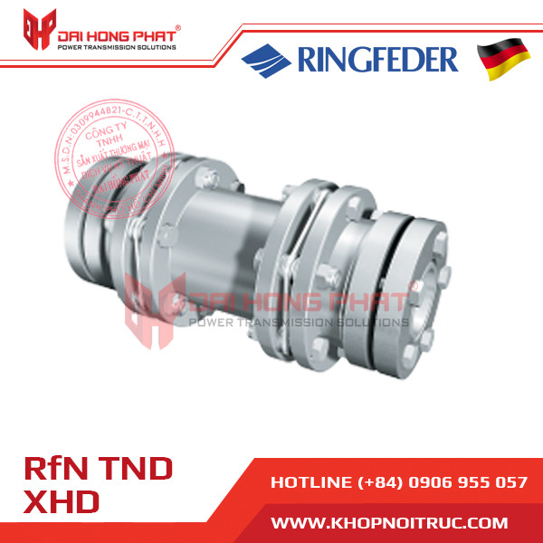 KHỚP NỐI ĐĨA ĐÀN HỒI RINGFEDER TND SERIES XHD