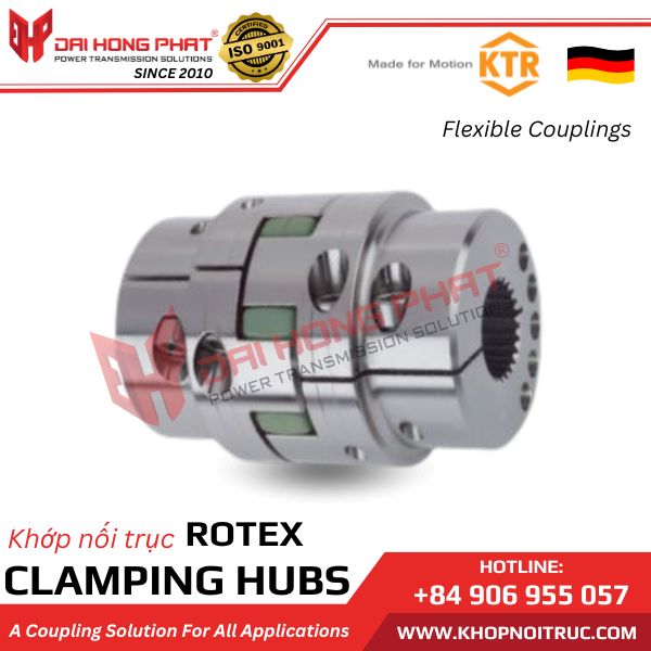 KHỚP NỐI TRỤC KTR ROTEX CLAMPING HUB