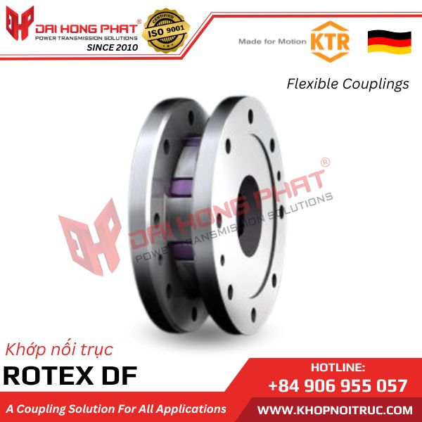 KHỚP NỐI TRỤC KTR ROTEX DF - ROTEX COUPLING KTR DF