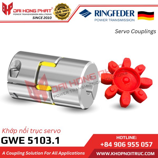 KHỚP NỐI ĐỘNG CƠ SERVO RINGFEDER GWE 5103