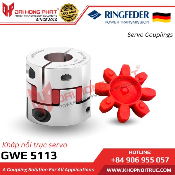 KHỚP NỐI ĐỘNG CƠ SERVO RINGFEDER GWE 5113