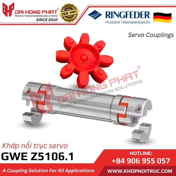 KHỚP NỐI ĐỘNG CƠ SERVO RINGFEDER GWE Z5106.1