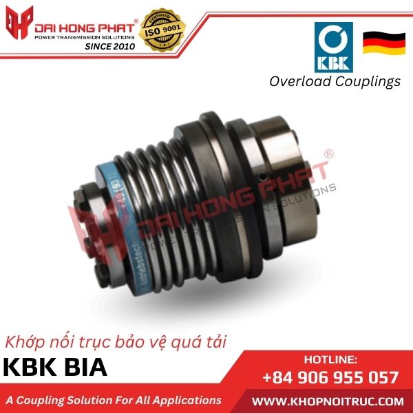 TORQUE LIMITERS WITH METAL BELLOWS BIA