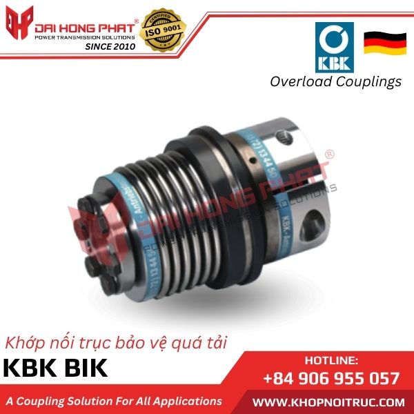 TORQUE LIMITERS WITH METAL BELLOWS BIK