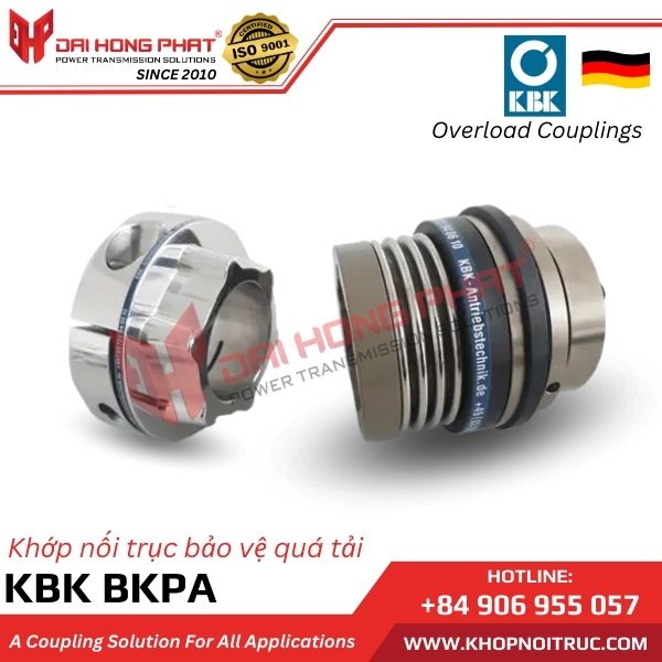 TORQUE LIMITERS WITH METAL BELLOWS BKPA