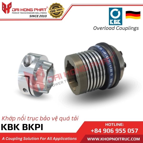 TORQUE LIMITERS WITH METAL BELLOWS BKPI