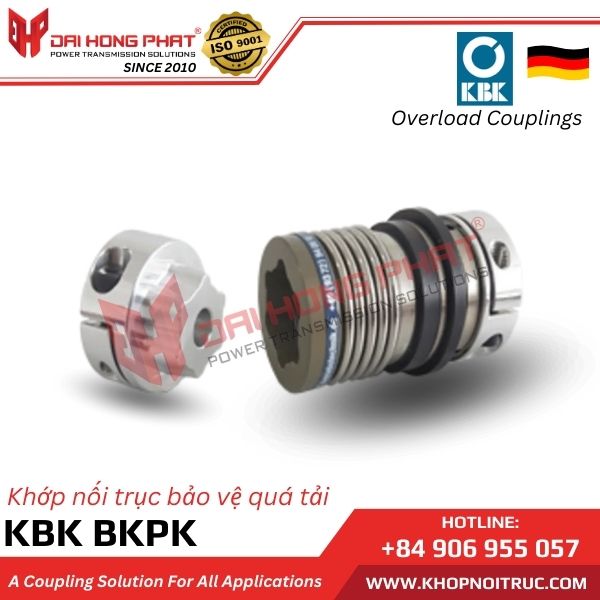 TORQUE LIMITERS WITH METAL BELLOWS BKPK