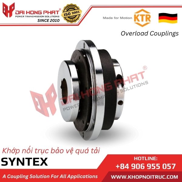 KHỚP NỐI BẢO VỆ QUÁ TẢI KTR SYNTEX – SAFETY OVERLOAD COUPLING