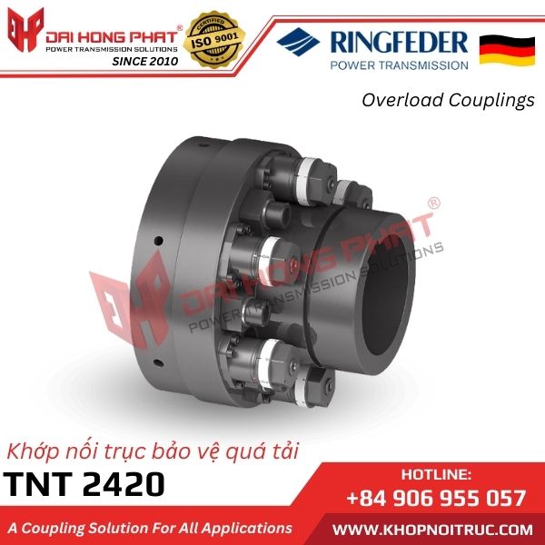 KHỚP NỐI BẢO VỆ QUÁ TẢI RINGFEDER TNT 2420