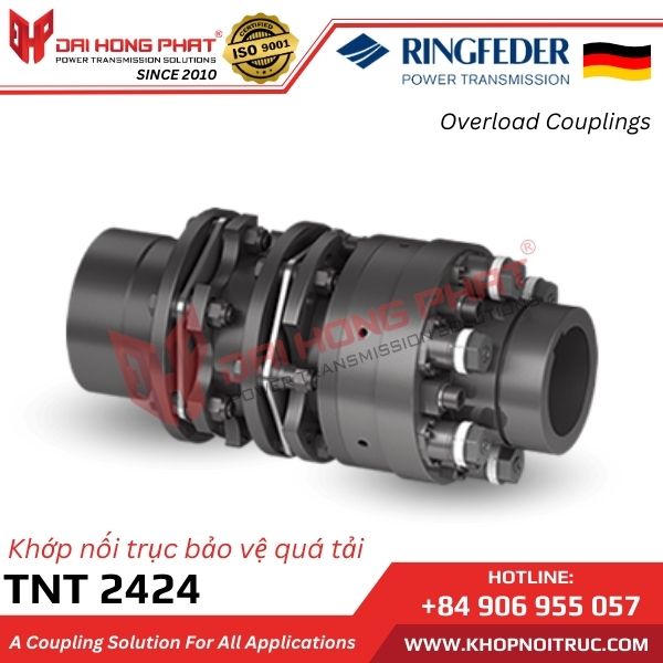 KHỚP NỐI BẢO VỆ QUÁ TẢI RINGFEDER TNT 2424