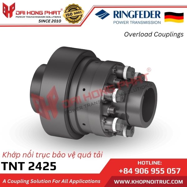 RINGFEDER BACKLASH-FREE SAFETY COUPLINGS TYPE TNT 2425