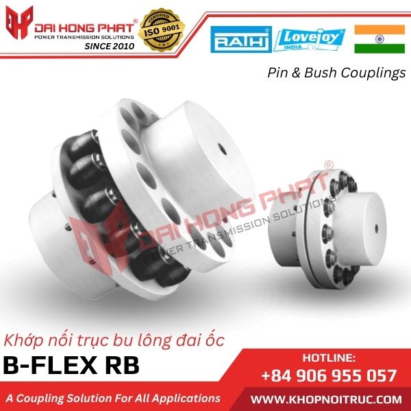 KHỚP NỐI BULONG ĐAI ỐC RATHI-LOVEJOY B-FLEX RB