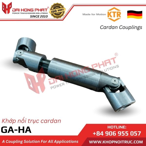 KHỚP NỐI CARDAN KTR GA-HA – UNIVERSAL JOINT COUPLINGS