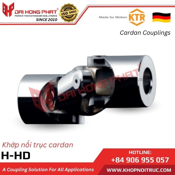 KHỚP NỐI CARDAN KTR H-HD – UNIVERSAL JOINT COUPLINGS