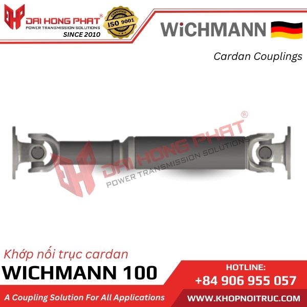 WICHMANN UNIVERSAL JOINT SHAFTS COUPLINGS TYPE 100