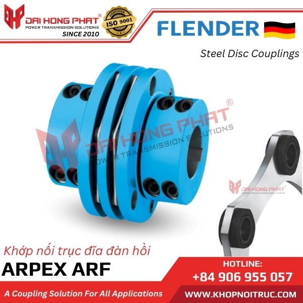 TORSIONALLY RIGID ALL-STEEL COUPLINGS ARPEX ARF-6 SERIES