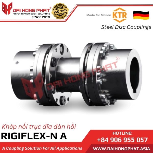 RIGIFLEX-N TYPE A STEEL LAMINAE COUPLING