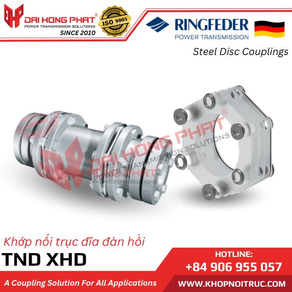 TORSIONALLY RIGID DISC COUPLINGS WITH LOCKING ASSEMBLY SERIES LHD