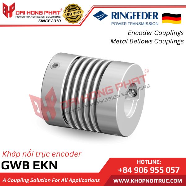 RINGFEDER GWB EKN METAL BELLOWS COUPLING